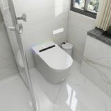 ZNTS Smart Toilet with Built-in Bidet Seat, Tankless Toilet with Auto Lid Opening, Closing and Flushing, W1667P177231