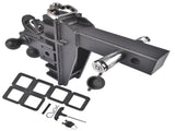 Trailer Hitch 6-inch Drop/Rise with Hook Tri-Ball 1-7/8" 2" 2-5/16" Drop Hitch 28525728