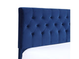 Blue Cal King Upholstered Bed B361P497720