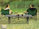 Portable Folding Camping Table, Ultralight Collapsible Table Outdoor Camp Table for Travel Hiking 71505381