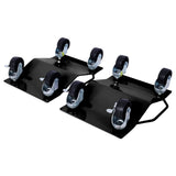 Car Dolly, Heavy Duty Wheel Dolly,4 Tire Wheel Dolly Car Stakes 6000lbs Capacity,Black W465136667