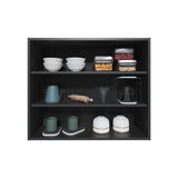 Wally 36" Wide x 30"H 3-Tier Open Wall Cabinet, Wall Shelf, Storage Cabinet, Cube Shelf Bedroom, B070P254763