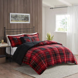 Full/Queen Plush to Sherpa Down Alternative Comforter Set B035100502