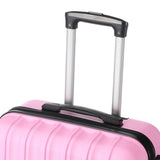 3-in-1 Multifunctional Large Capacity Traveling Storage Suitcase Pink 00748679