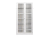 Metal Kitchen Pantry - 72" Tall Storage with 5 Adjustable Shelves, White Freestanding 19252477