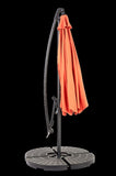 14.8 Ft Double Sided Outdoor Umbrella Rectangular Large with Crank W640P234538
