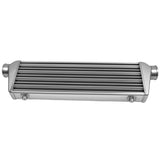 FIT for Universal Turbo Front Mount Aluminum Intercooler 27''x7''x2.5'' 2.5" In/Outlet 38077335