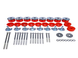 Body Cab Mount Bushings Kit Replacement for Ford F250 F350 Super Duty 1999-2007, Steel Sleeves & 62828744
