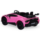 ZNTS Licensed Lamborghini 24V Kids Electric Car, Battery Powered Sports Car w/ 2.4G Remote Control, LED W2181P160384