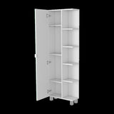 Los Angeles Linen Cabinet, Mirror, Five Shelves B128P148739