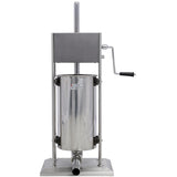 Stainless Steel Commercial Sausage Stuffer,Dual Speed Vertical Sausage Maker 32LB/15L, Meat Filler 88999956