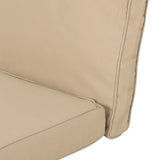 HONOLULU CLUB CHAIR CUSHION SET, BACK CUSHION AND SEAT CUSHION, TAN, SET OF 1, N775P270243A