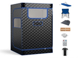 Portable sauna tent room-Black 63593722