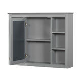 35'' x 27.5'' Medicine Cabinet, Wall Mounted Bathroom Storage Cabinet, Modern Bathroom Wall Cabinet WF322917AAE