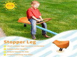 Outdoor Kids Spinning Seesaw Sit and Spin Teeter Outdoor Playground Equipment Swivel Teeter 91682116