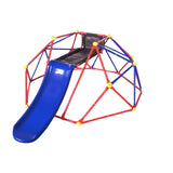 XCF007 6ft Dome climber with 1.2m slide for age 3 climber with Climbing Stones W1711P208408