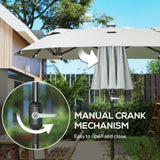 Cantilever Tilt Offset Patio Umbrella 44937535