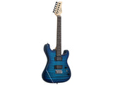 GST Stylish H-H Pickup Tiger Stripe Electric Kit with 20W AMP Bag 61299708