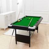 ZNTS 5.5FT 3 in 1 Billiard table, 3 in 1 pool table, 5.5FT game table, 3 in 1 table tennis table, W2377P149840