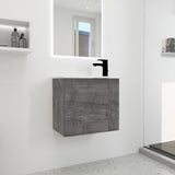 Bathroom Vanity with Sink 22 Inch for Small Bathroom,Floating Bathroom Vanity with Soft Close W99968776