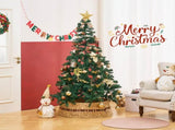 Handcrafted Woven Hyacinth Wicker Christmas Tree Collar - Rattan Xmas Tree Skirt & Stand Base Cover 06994109