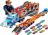 2026 Deformable ejection large truck - foldable dual-track alloy vehicle, dual forms with multiple 01377511