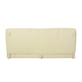 CAROLINA LOVESEAT CUSHION SET, BACK CUSHION AND SEAT CUSHION, CREAM, SET OF 1 N775P270133C
