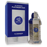 Al Haramain 50 Years Platinum Oud by Al Haramain Eau De Parfum Spray 3.3 oz for Women FX-566368