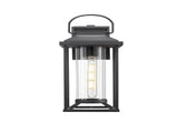 Outdoor Porch Lights, Textured Black Exterior Lighting Fixtures Wall Mount, Modern Outdoor Wall W2714P218401