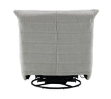 Talmon Oyster Chenille Glider Recliner with Swivel B2726P245871