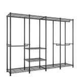 ZNTS Wire Garment Rack Heavy Duty Clothes Rack,Closet Organizer Metal Garment Rack Portable Clothes 85070014