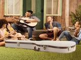 39" Classical Guitar Hard Case Microgroove Flat Grey 80009348
