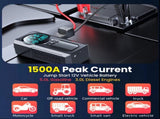Four in one portable emergency car starter car emergency starting power, air pump, portable battery 07182072