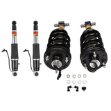 2Pcs Front Suspension Strut and Coil Spring Assembly and 2Pcs Rear Air Shock Absorber for Cadillac 82624302
