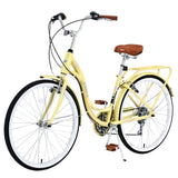 7 Speed, Steel Frame, Multiple Colors 24 Inch Ladies Bicycle W1019P165868
