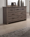 ZNTS Natural Finish Striking Wooden 1pc Dresser Drawers Storage bedroom Furniture B011P193966