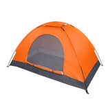 ZNTS 1-Person Waterproof Camping Dome Tent Automatic Pop Up Quick Shelter Outdoor Hiking Orange 98933738