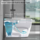 ZNTS ST-ZGP-01 Smart Toilet with Heated Bidet Seat, One Piece toilet with AUTO Open&Close, Foot Kick W1872P191950