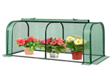 4-foot Mini Tunnel Greenhouse - Green 69959758