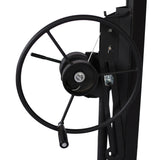 ZNTS Drywall Lift Panel 11' Lift Drywall Panel Hoist Jack Lifter, black W46537284