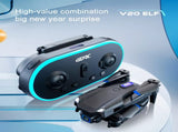4DRC V20 RC Drone WIFI FPV 6K HD Dual Camera Gesture Photo Quadcopter 2 Battery,Suitable for 78017517