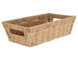 3 Pack Dutch Weave Paper Rope Small Shelf Storage Basket 10855490