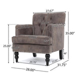 HARRISON TUFTED CLUB CHAIR 53444.00MFDBN