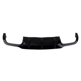 Black PP Rear Diffuser fit for Mercedes C Class W204 AMG Line 2012-2015 Quad Exhaust 94217778