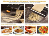 Pasta Maker Machine, 180 Roller Pasta Maker, 9 Adjustable Thickness Settings 2-in-1 Noodles Maker 46808143