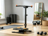 Orange Foldable Ab Twister Board Waist Trimming Workout Equipment with LCD Display for Women And Men 29385002