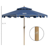 ZNTS Outdoor beach umbrella/Sun Umbrella （Prohibited by WalMart） 99959148