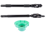 Upper & Lower Steering Shafts Kit Fit for Chevy Silverado GMC Sierra 1500 2500 3500 Avalanche 78273401