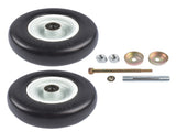 2X Wheel Assembly 103-9591 Replacement for Exmark No Flat Solid No Air Required Tire 325 lbs 48510096