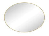 Wall Mirror 39 Inch Gold Circular Mirror Metal Framed Mirror Round Vanity Mirror Dressing Mirror, 75612029